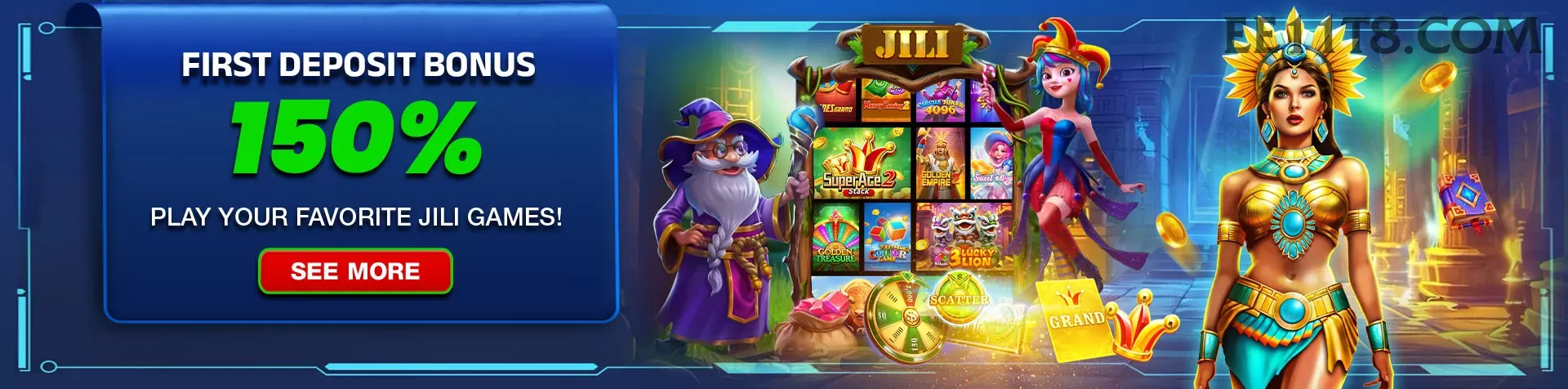 Imagem promocional dos bônus da 1127bet